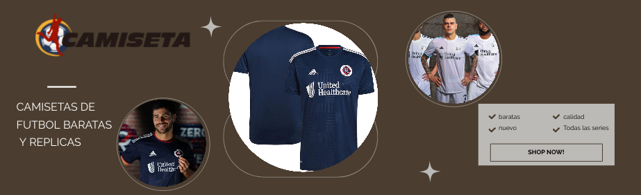 camiseta New England Revolution 2022 2023